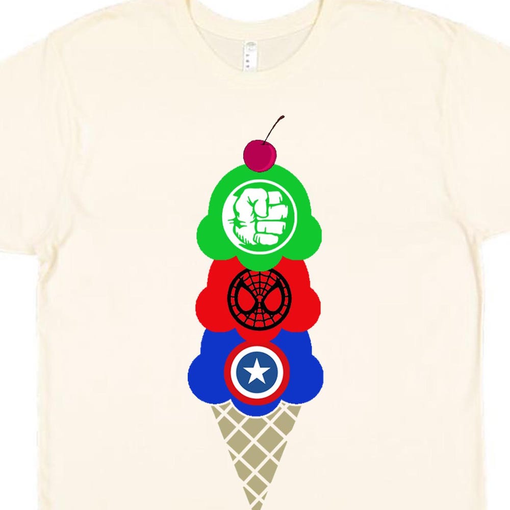 Super Scoops, Marvel Shirt, Superhero Shirt, Marvel T-Shirt, Disney Marvel Shirt, Captain America Shirt, Spiderman Shirt, The Hulk Shirt