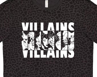 Disney Villain T-Shirt, Villain Shirt, Disney Villain Shirt, Disney Witches Shirt, The Evil Queen Shirt, Maleficent Shirt, Ursula Shirt