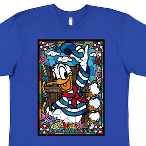 Donald Duck Shirt, Disney&#39;s Donald Duck, Donald Shirt, Disney Duck Shirt, Disney Donald Shirt, Disney World Shirt, Cute Donald Shirt, Donald