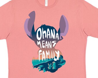 Ohana Means Family, Lilo & Stitch Shirt, Stitch Shirt, Lilo and Stitch, Disney Stitch Shirt, Ohana Shirt, Hawaii Shirt, Disney Kids Shirt