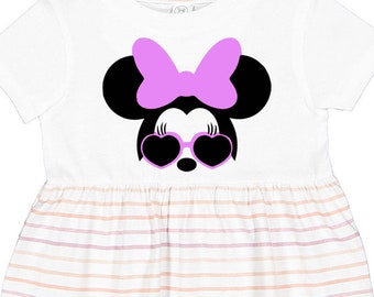 Minnie Mouse Dress, Girls Disney Dress, Disney Dress, Toddler Disney Dress, Infant Disney Dress, Baby Disney Dress, Disney World Dress