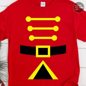 Nutcracker Costume SVG PNG, Christmas Kids Png Svg, Funny Holiday Cut Files, Xmas Suit Graphic, Silhouette, Cricut (Digital Download)