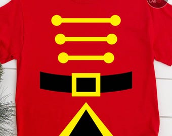 Nutcracker Costume SVG PNG, Christmas Kids Png Svg, Funny Holiday Cut Files, Xmas Suit Graphic, Silhouette, Cricut (Digital Download)