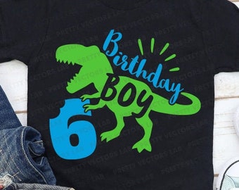 Download Dinosaur Birthday Svg Etsy