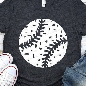 Baseball grunge in formato SVG, file di taglio per baseball, mamma di baseball in formato SVG DXF EPS PNG, softball in formato SVG, bambini in formato SVG, clipart sportive in difficoltà, silhouette, Cricut