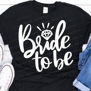 Bruid als Svg, bruiloft Svg, bruidsfeest Svg Dxf Eps Png, toekomstige mevrouw citeer Clipart, vrijgezellen gesneden bestanden, verloving, silhouet Cricut