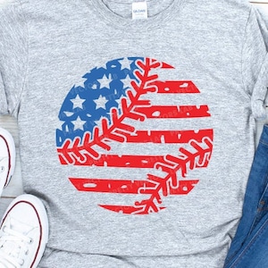 Baseball Svg, American Flag Svg Dxf Eps Png, Baseball Mom Svg, Grunge Svg, 4th of July Svg, USA Cut Files, Distressed Svg, Silhouette Cricut