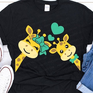 Giraffen-Svg, Muttertags-Schnittdateien, Mama und Baby-Jungen-Svg Dxf Eps Png, große Schwester, kleiner Bruder zwar, Giraffen Clipart, Silhouette, Cricut