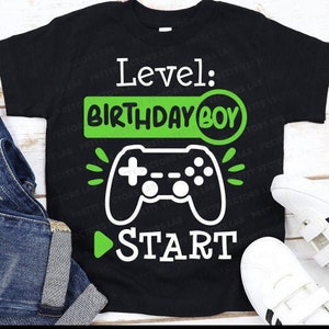 Geburtstagskind geschnitten Datei, Geburtstagskind geschnitten Datei, Game Controller Dateien, lustiges Design, lustiges design, Silhouette Cricut, Geburtstagskind