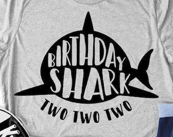 Download Shark 2nd Birthday Svg Boy Birthday Shark Svg Dxf Eps Boy ...