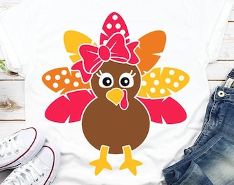 Download Girl Turkey Svg Etsy