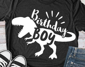DTPShop Birthday T-Rex Shirt Four-A-Saurus 4 Rex Cute 4th Birthday Boy Kids Dinosaur T-Rex Lover Gifts Unisex T-Shirt