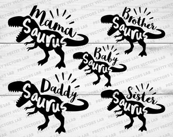 Free Free 193 Dinosaur Family Svg Free SVG PNG EPS DXF File