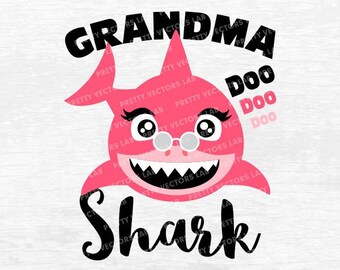 Free Free 256 Grandma Shark Svg Free SVG PNG EPS DXF File