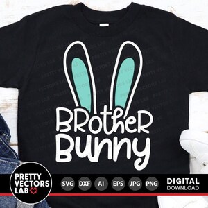 Hasenohren Schnittdateien, Ostern Spruch, Ostern Spruch, Ostern Clipart, Kinder Shirt Design, Silhouette, Cricut