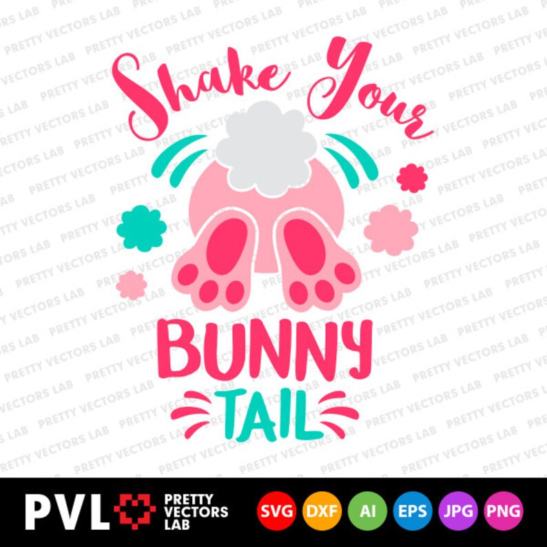 Download Shake Your Bunny Tail Svg Easter Bunny Svg Cotton Tail Svg ...