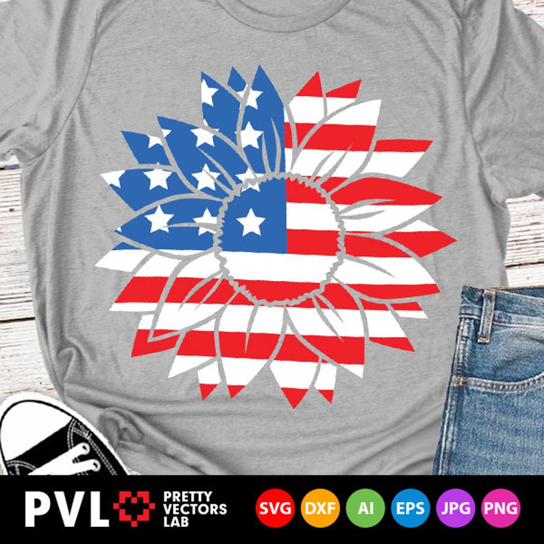 Free Free 216 Usa Sunflower Svg SVG PNG EPS DXF File