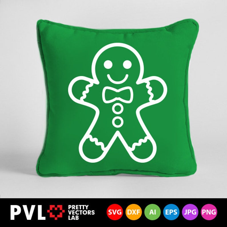 Download Gingerbread Boy Svg Christmas Svg Gingerbread Man Svg Dxf ...