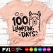 100 Llamazing Days Svg, 100th Day of School Svg Dxf Eps Png, Funny Llama Saying Svg, Kids Cut Files, Teacher Svg, School, Silhouette, Cricut 
