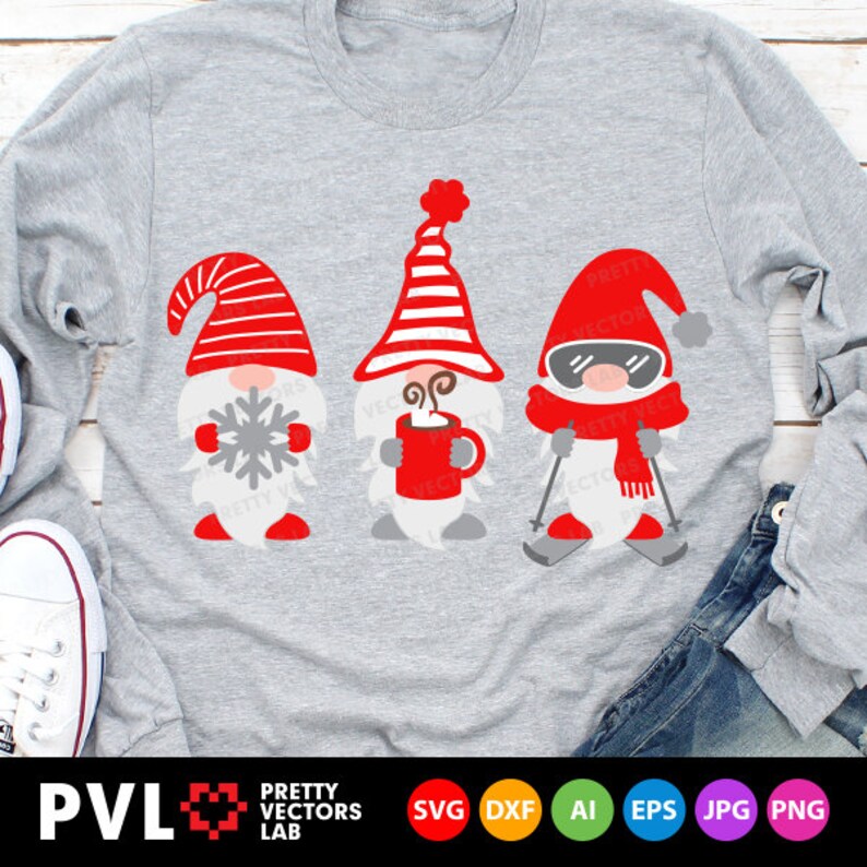 Download Winter Gnomes Svg Winter Svg Gnomes Cut Files Gnome Svg | Etsy