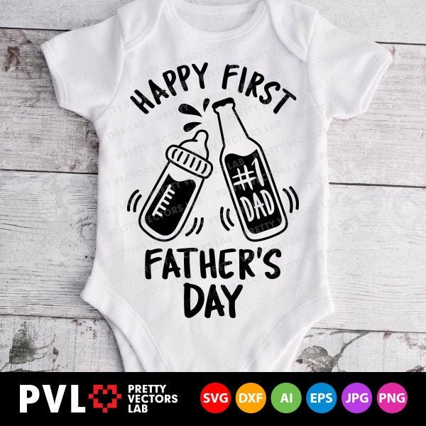 Download Happy First Father S Day Svg 1 Dad Quote Svg Dxf Eps Etsy