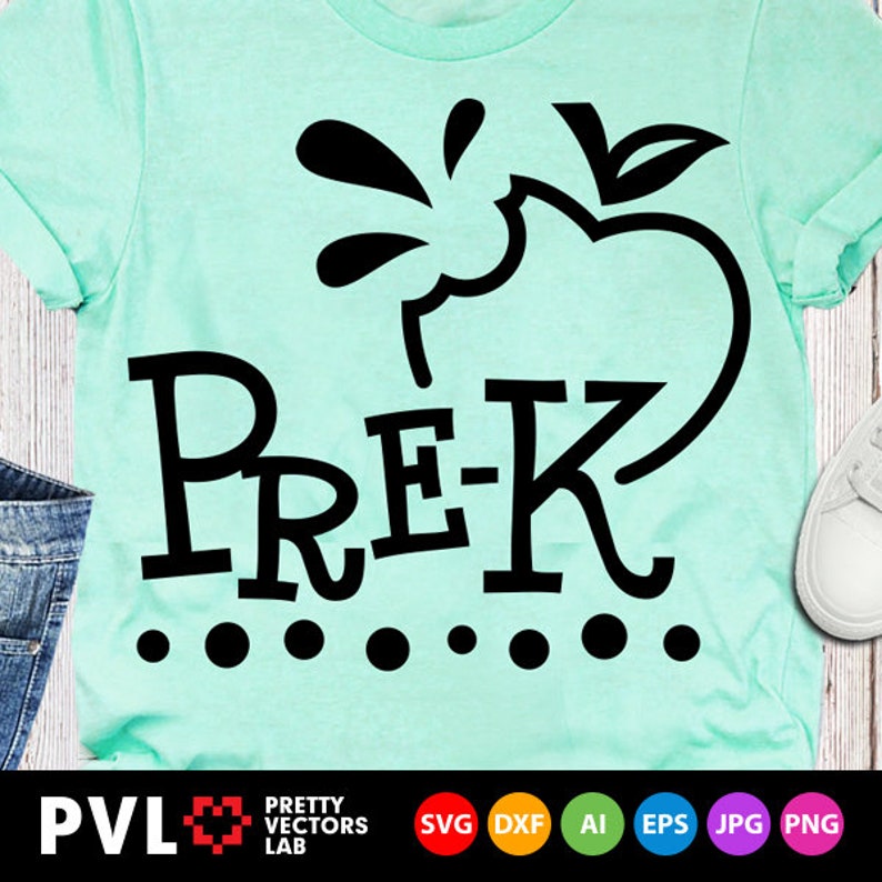 Download Pre-K Svg Back To School Svg Preschool Svg Teacher Svg | Etsy