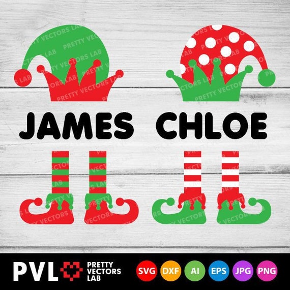 Download Christmas Elf Svg Kids Christmas Svg Elf Boy Girl Svg Elf Etsy