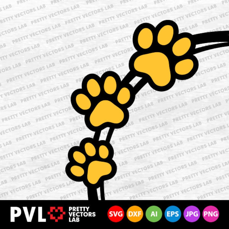 Free Free Paw Print Circle Svg 323 SVG PNG EPS DXF File