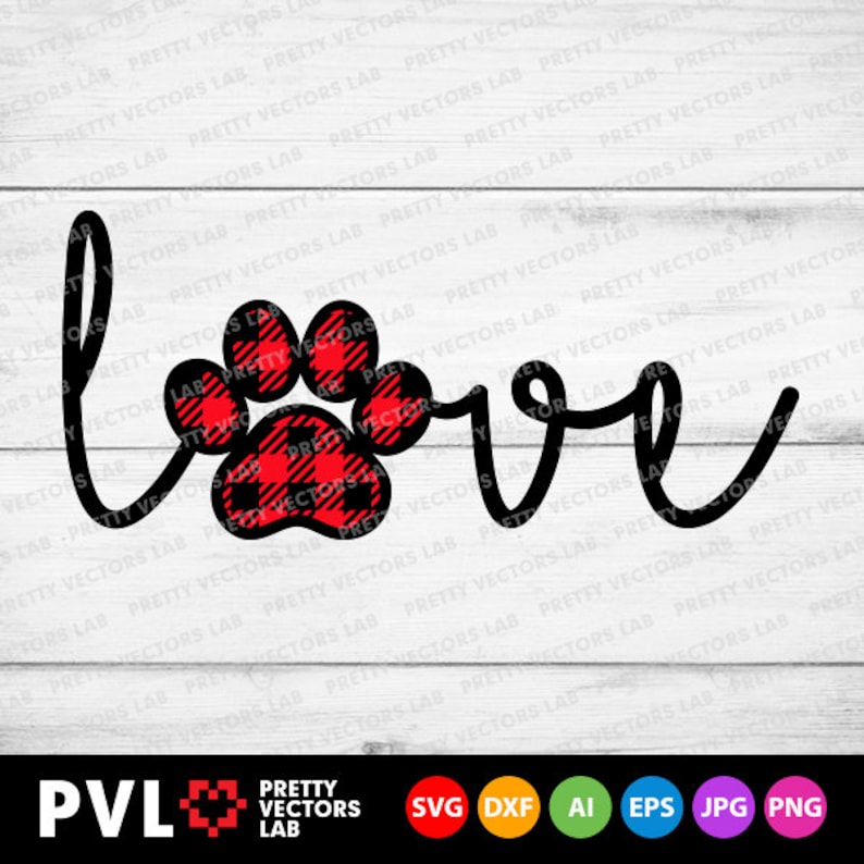 Free Free 116 Love Paw Print Svg SVG PNG EPS DXF File