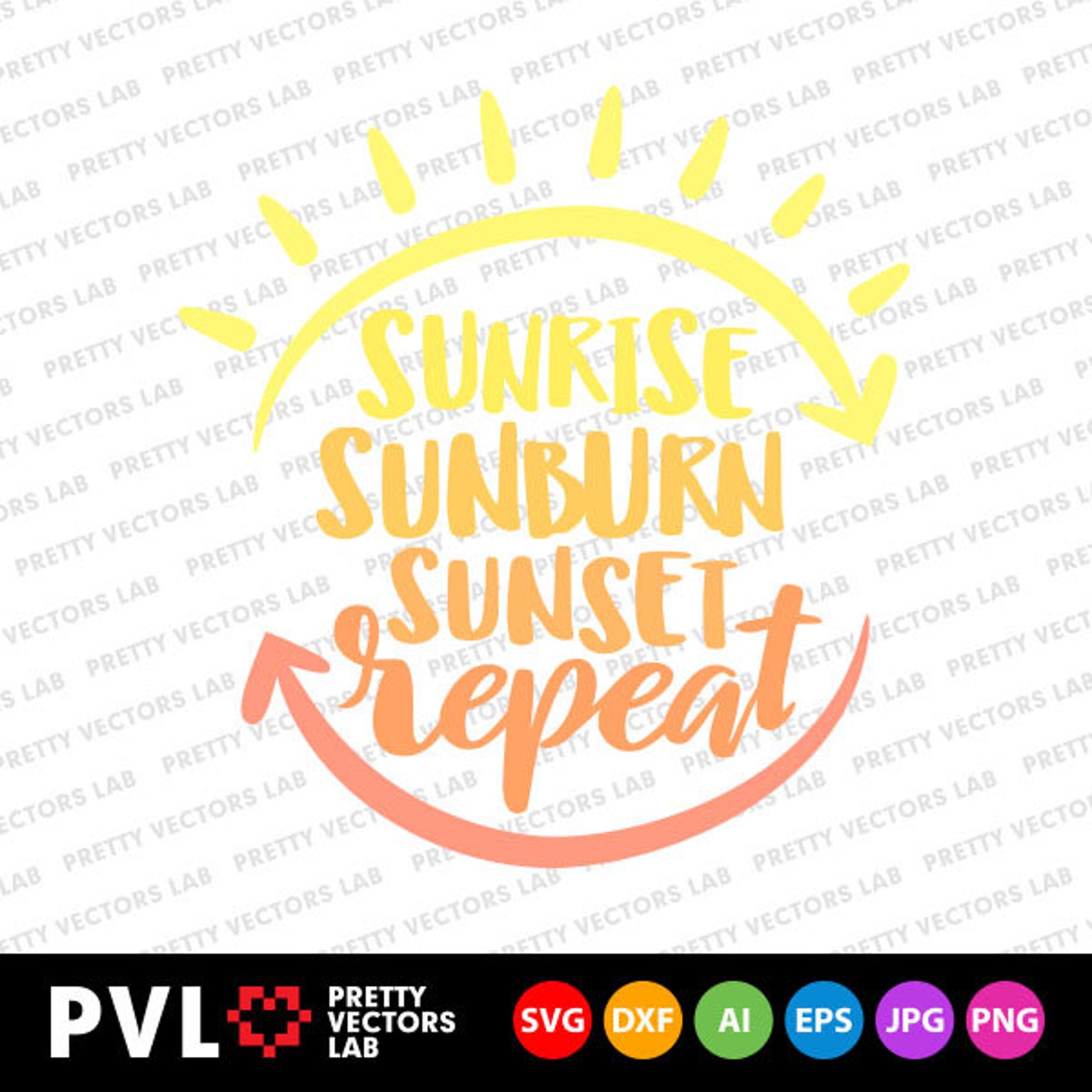 Free Free Sunrise Sunburn Sunset Repeat Svg Free 912 SVG PNG EPS DXF File