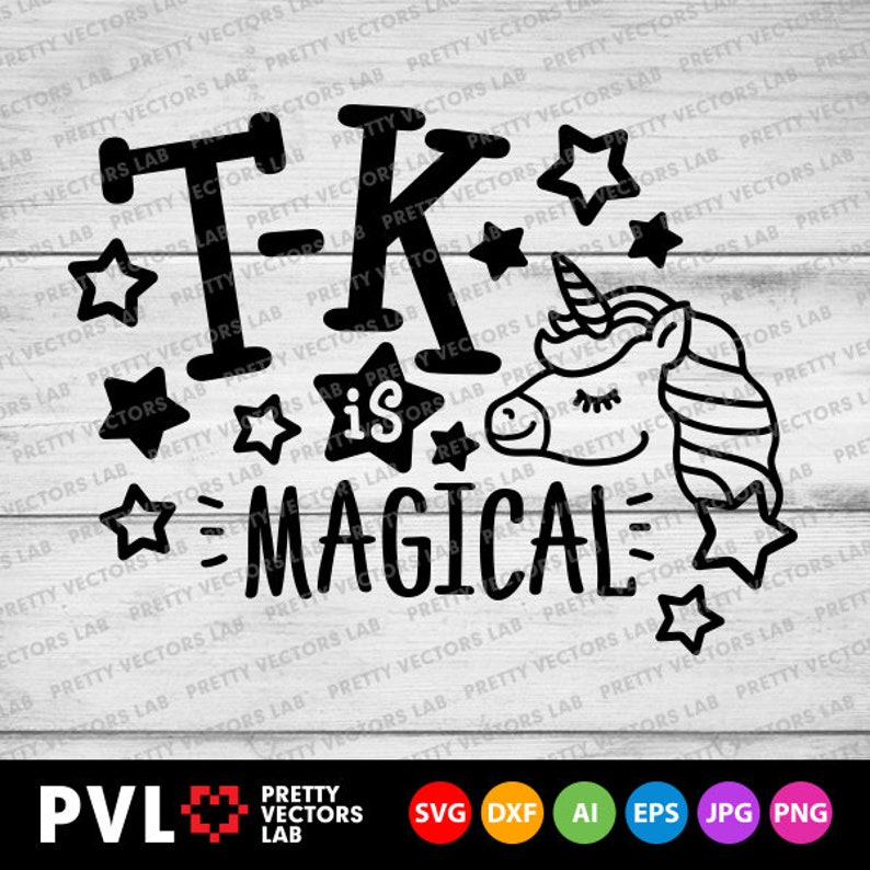 TK Is Magical Svg Back To School Svg Transitional | Etsy TK Is Magical Svg Back To School Svg Transitional | Etsy
