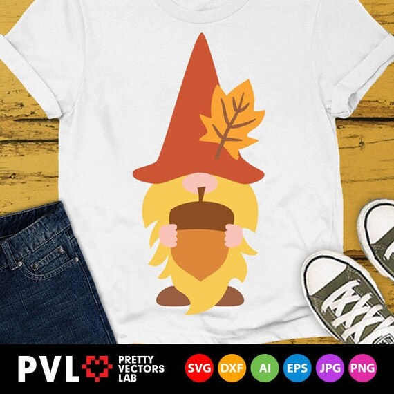 Download Fall Gnome Svg Gnome Svg Autumn Svg Thanksgiving Svg Dxf ...