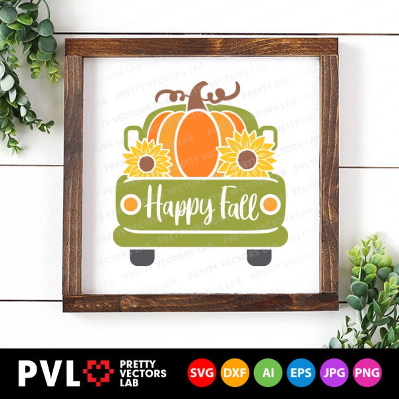Free Free 196 Old Truck With Sunflowers Svg SVG PNG EPS DXF File