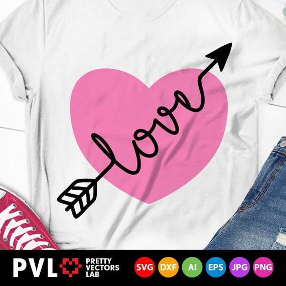 Love Svg Valentine S Day Svg Heart Svg Clipart Etsy