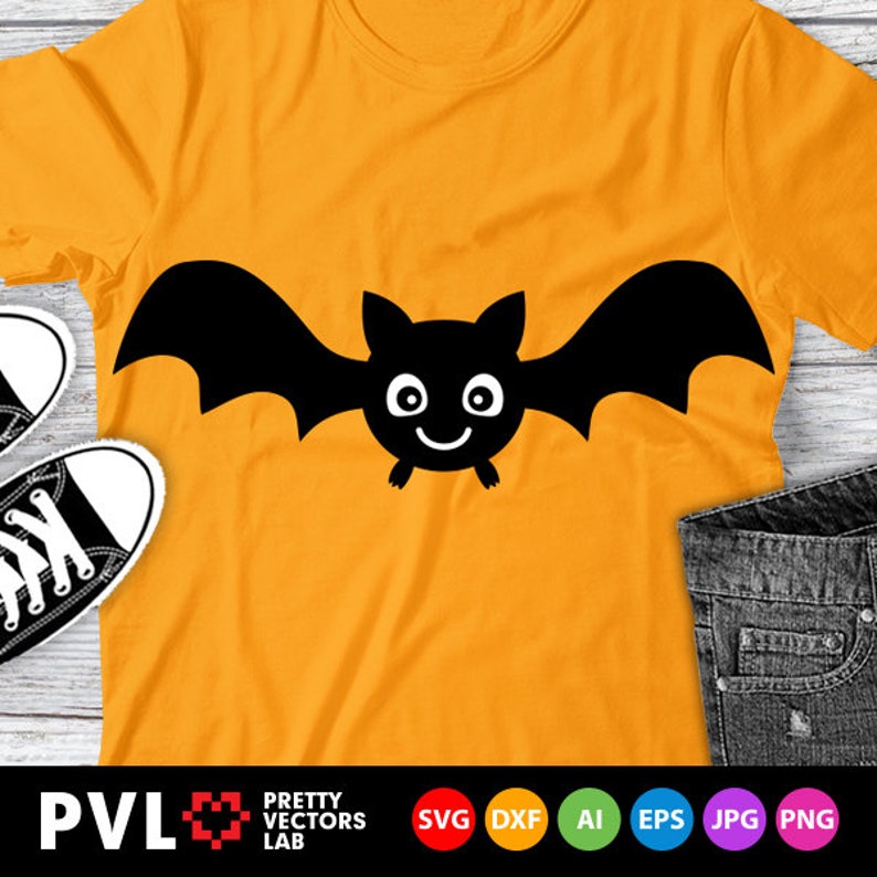 Download Halloween Svg Cute Bat Svg Boy Girl Bats Svg Bat with Bow | Etsy