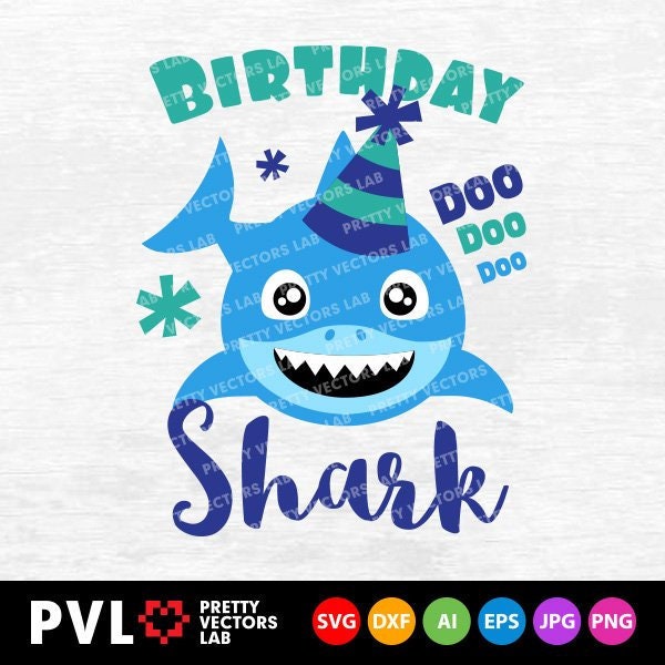 Download Boy Birthday Shark Svg Boy Shark Party Svg Boy Baby Shark ...