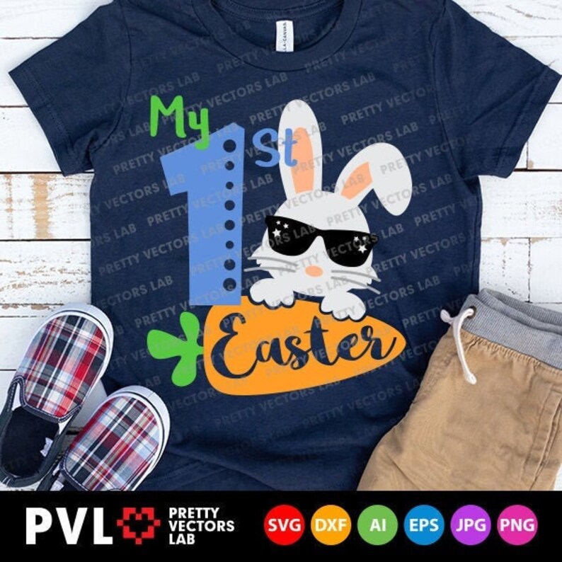 Download My 1st Easter Bunny Svg My First Easter Svg Baby Boy ...