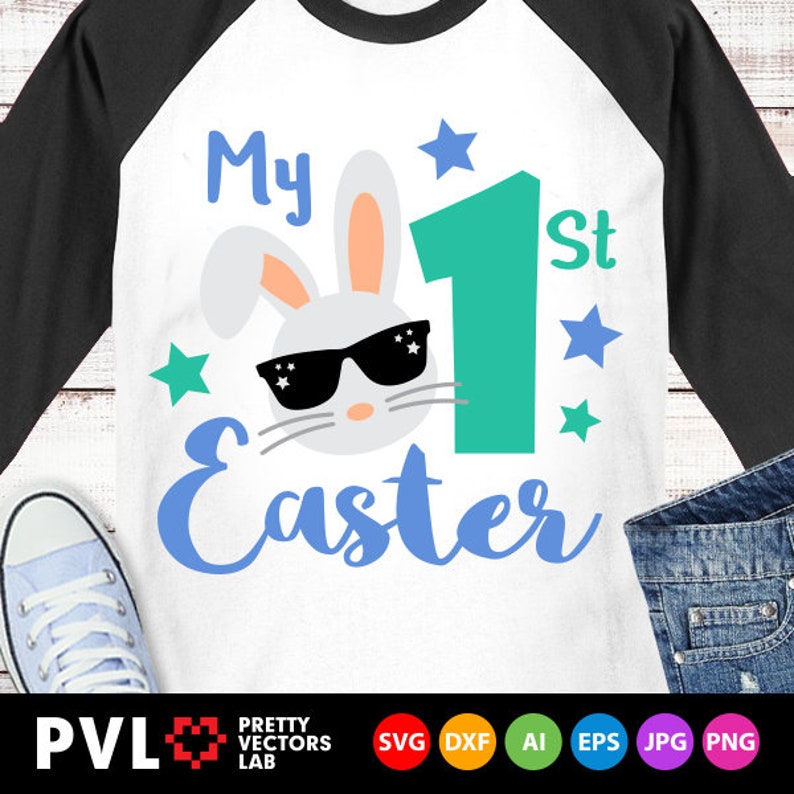 Download My 1st Easter Bunny Svg My First Easter Svg Baby Boy ...