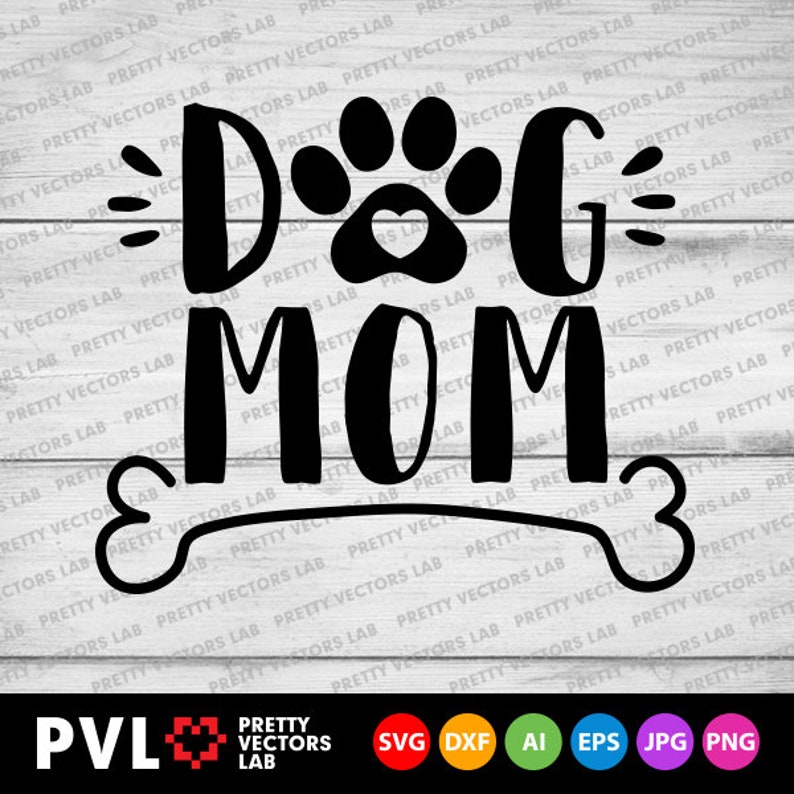 Download Dog Mom Svg Love Dogs Svg Love Paws Svg Dog Lovers Clipart ...