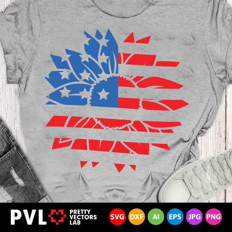 Free Free Sunflower 4Th Of July Svg 499 SVG PNG EPS DXF File