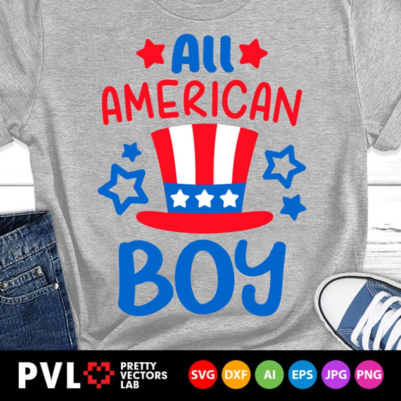 Download All American Boy Svg 4th of July Svg Patriotic Svg America ...