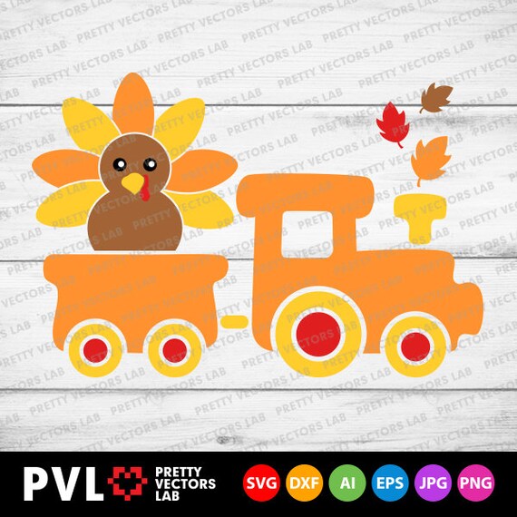 Download Turkey Train Svg Boys Thanksgiving Svg Dxf Eps Png Boy Etsy PSD Mockup Templates
