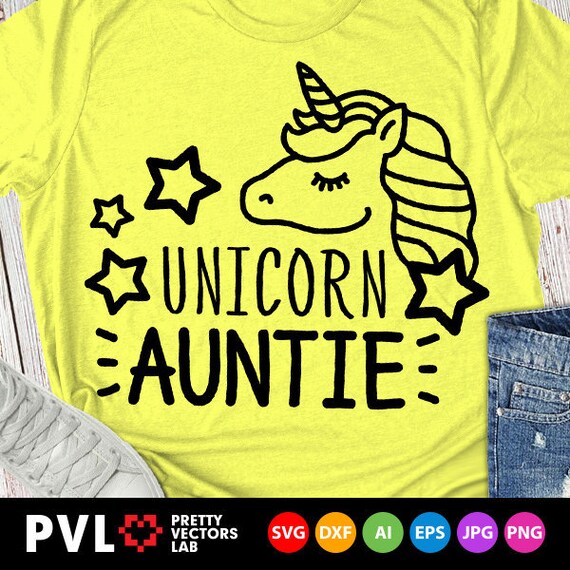 Download Unicorn Auntie Svg Magical Auntie Svg Mother S Day Svg Etsy