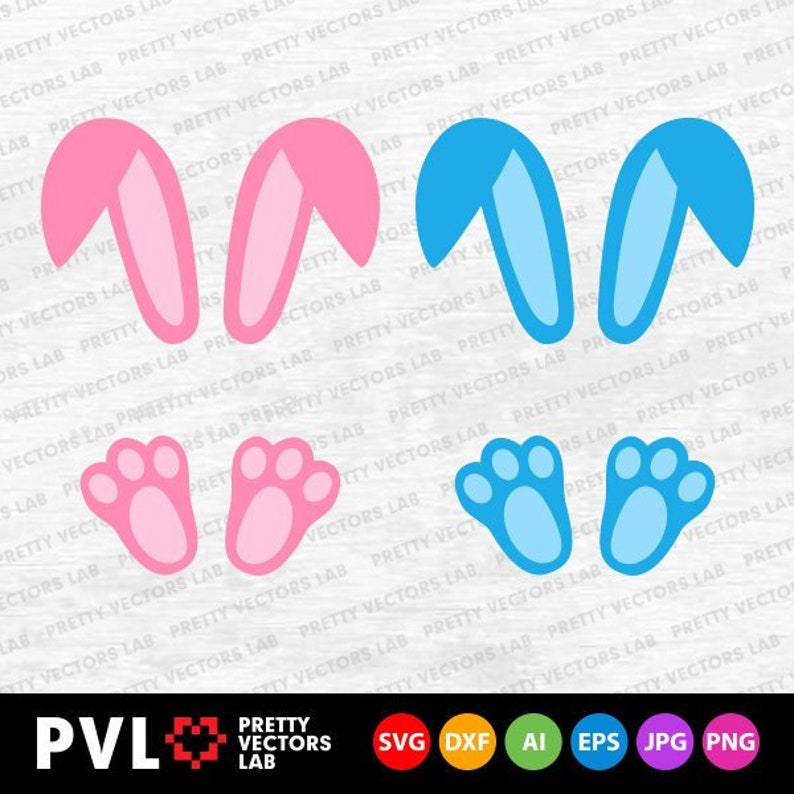 Download Bunny Svg Easter Svg Cute Easter Bunnies Svg Easter Svg ...