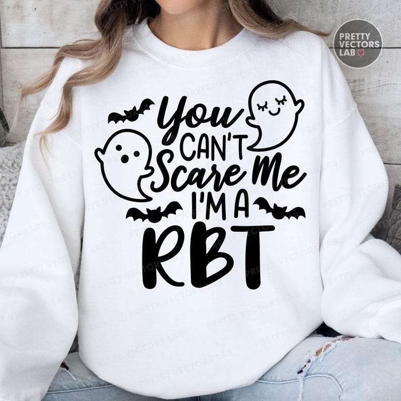 Funny Halloween PNG SVG, Registered Behavioral Therapist Svg, Behavior Therapist Cut Files, Spooky Svg Png, RBT Shirt Design, Sublimation image 5