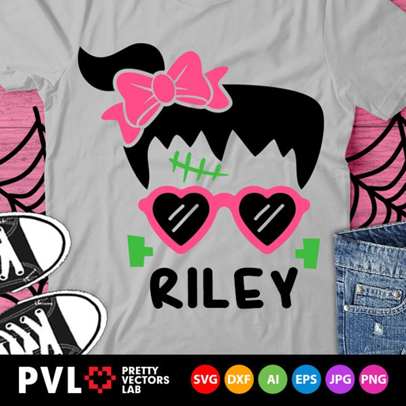 Download Girl Halloween Svg Cool Monster Svg Dxf Eps Png ...