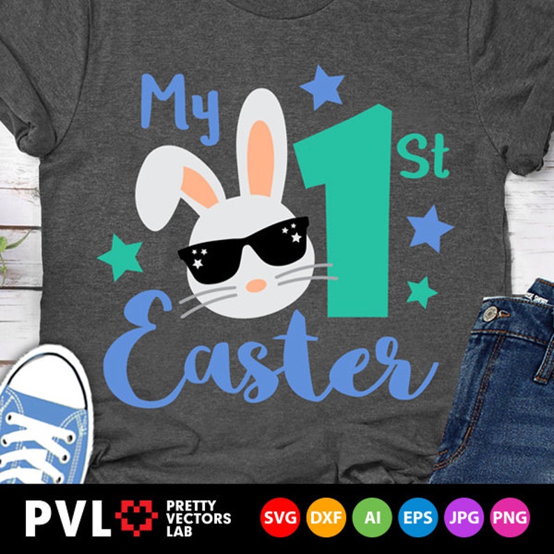 Download My 1st Easter Bunny Svg My First Easter Svg Baby Boy ...
