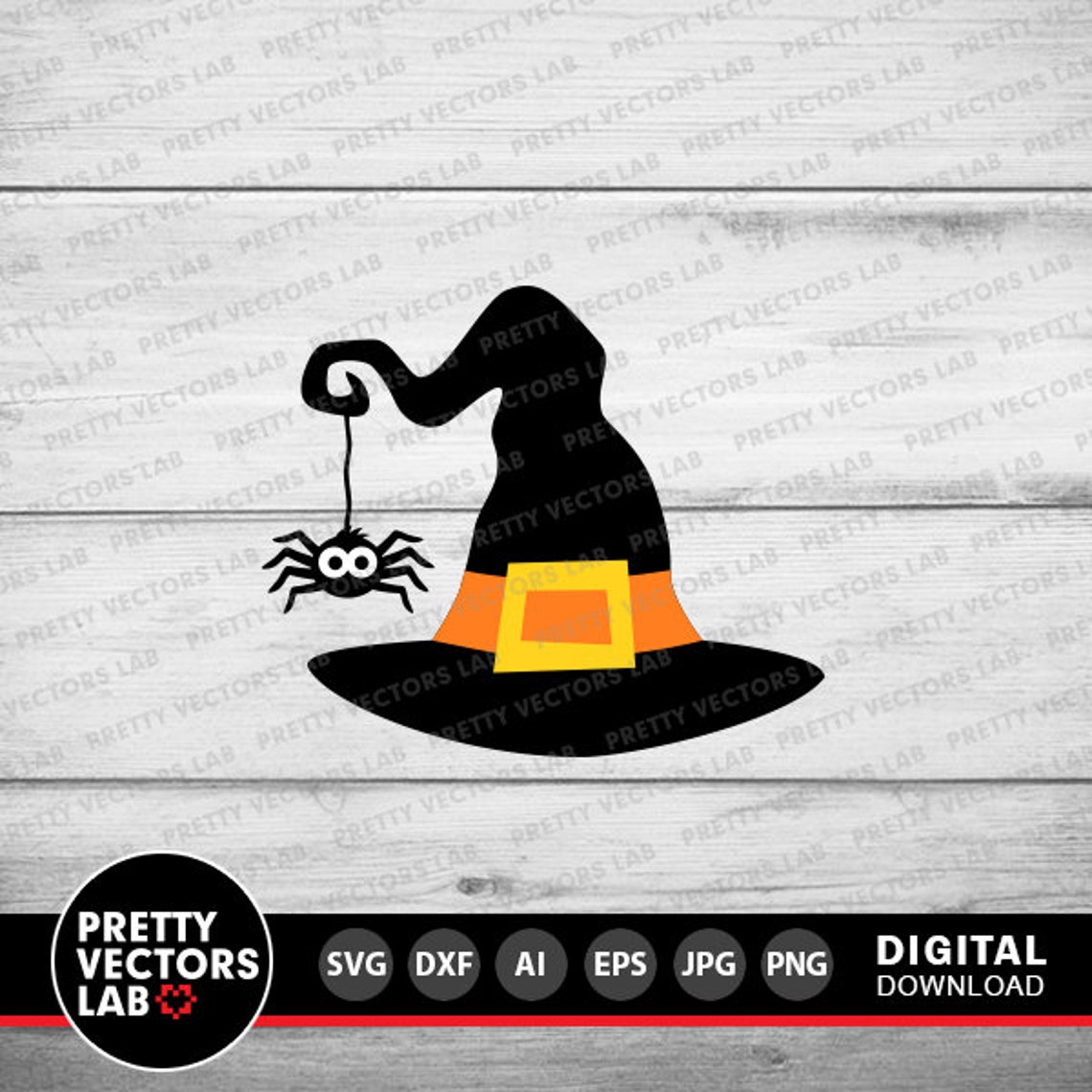 Halloween Hat Svg Halloween Svg Witch Hat Svg Dxf Eps - Etsy