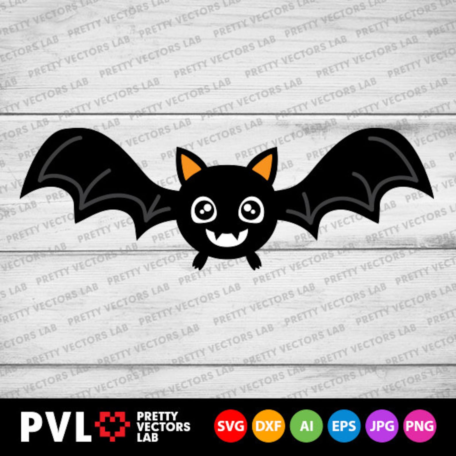 Cute Bat Svg Halloween Svg Boy Bat Svg Dxf Eps Png | Etsy