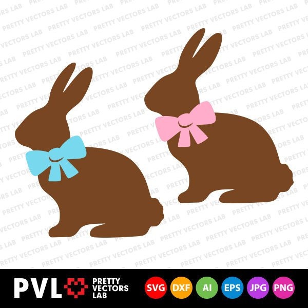 Commercial Use Boy Bunny Girl bunny Chocolate Bunny PNG Easter Bunny PNG 300 DPI
